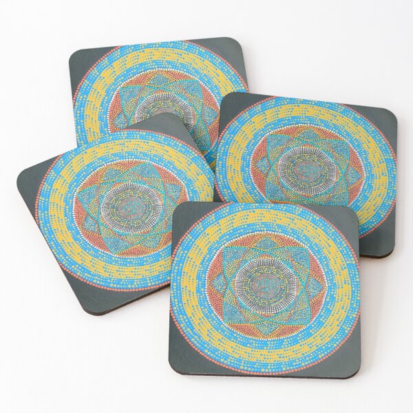 Aperçu de l'œuvre Mandala dot art créée et vendue par SandLDesign.