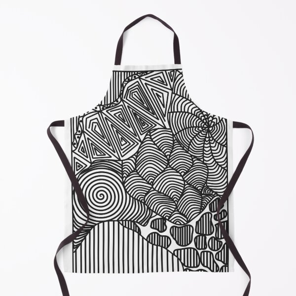 Item preview, Black and White line design designed and sold by Navkriti.