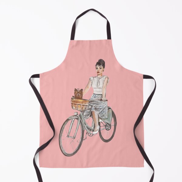 Item preview, Audrey Hepburn and her dog Mr. Famous: Artwork with PopArt Print, Audrey Hepburn Poster, Gift for Cyclists, Audrey Hepburn Art designed and sold by RetroTraveller.