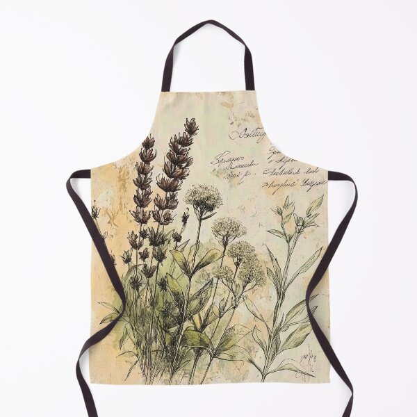 Item preview, Antique Herbal Study – Vintage Botanical Sketch, Cottagecore Plant Illustration designed and sold by casauslu.