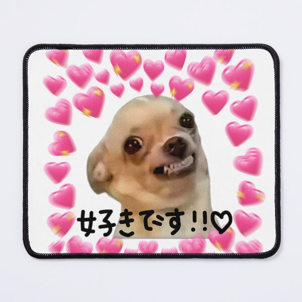 Item preview, Cute Chihuahua Love Meme designed and sold by BENKUNG.