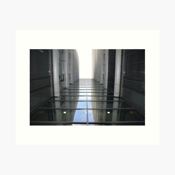 Item preview, Glass and steel facade – light meets urban geometry designed and sold by Kriw3ey.