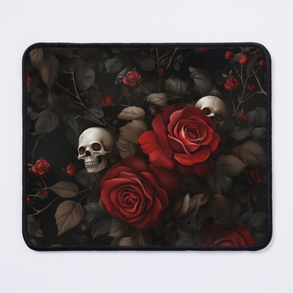 Item preview, Skulls and Roses designed and sold by mrboneshorror.