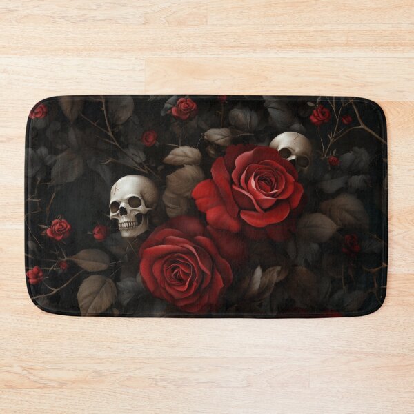 Item preview, Skulls and Roses designed and sold by mrboneshorror.