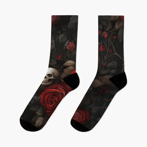 Item preview, Skulls and Roses designed and sold by mrboneshorror.