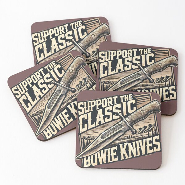 Item preview, Support the Classic Bowie Knives – A Timeless Blade Legacy designed and sold by BestDetailer.