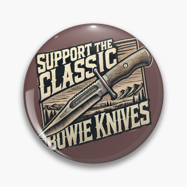 Item preview, Support the Classic Bowie Knives – A Timeless Blade Legacy designed and sold by BestDetailer.