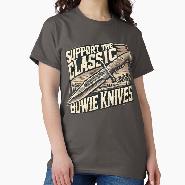 Item preview, Support the Classic Bowie Knives – A Timeless Blade Legacy designed and sold by BestDetailer.