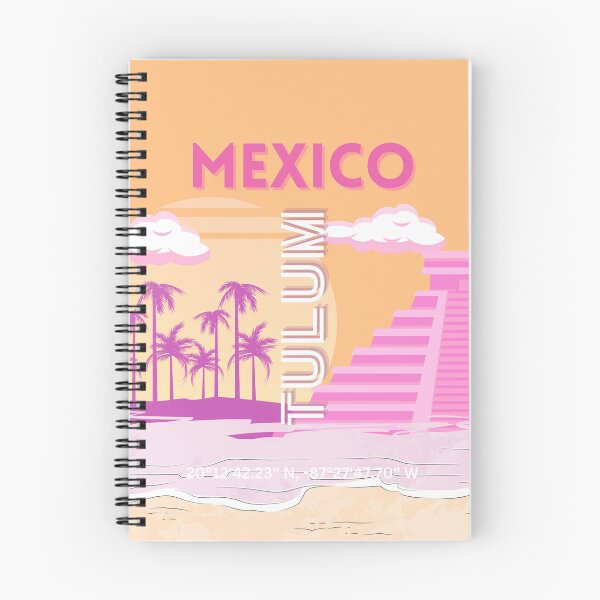 Item preview, Tulum, Travel Art, Retro Art, Pink, Orange designed and sold by Magic Love Art Print.
