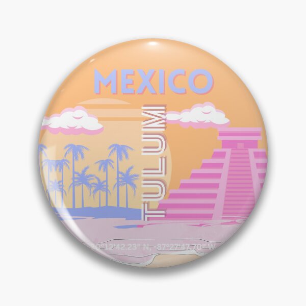 Item preview, Tulum, Travel Art, Preppy designed and sold by Magic Love Art Print.