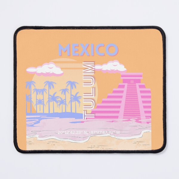 Item preview, Tulum, Travel Art, Preppy designed and sold by Magic Love Art Print.