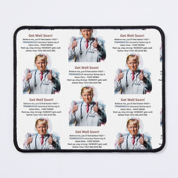 Item preview, Trump Get Well Soon! designed and sold by Roy & Tiffany.