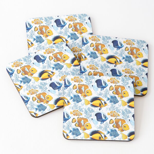 Item preview, Tropical Reef Parade designed and sold by HannaArtHeart.
