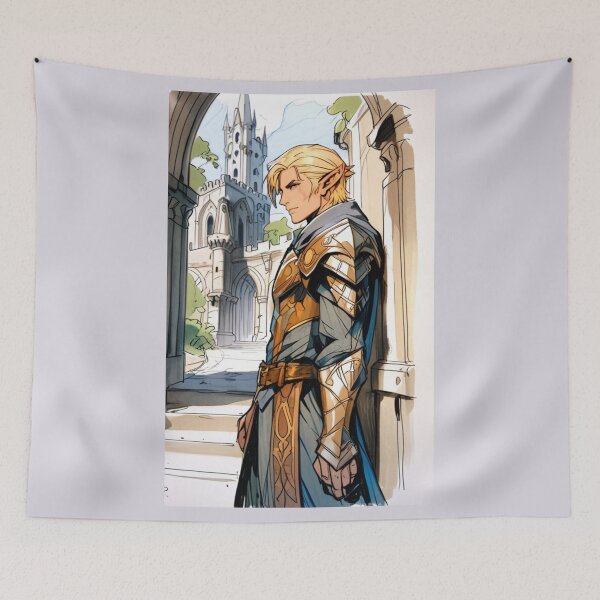 Item preview, Elf Paladin designed and sold by ArtCraftLab.