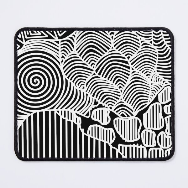 Item preview, White line design designed and sold by Navkriti.