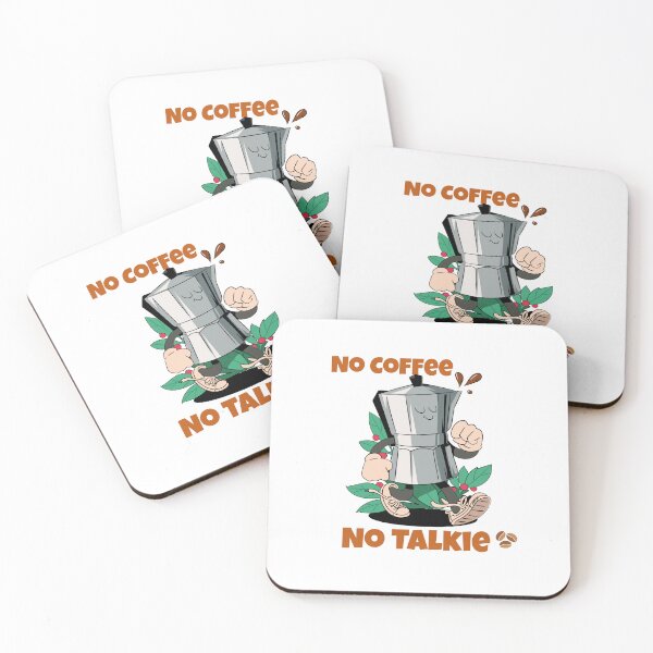 Item preview, No Coffee, No talkie designed and sold by VividImagination.