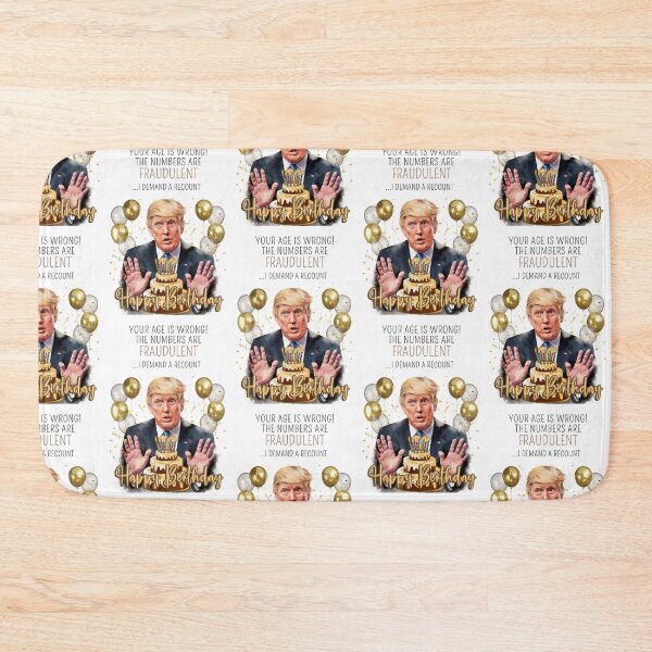 Item preview, Trump Happy Birthday designed and sold by Roy & Tiffany.