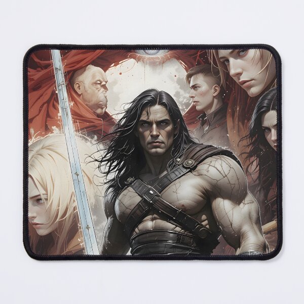 Item preview, Conan Characters Battles Fantasy Colorful Fights designed and sold by ART ATTACK ZONE.