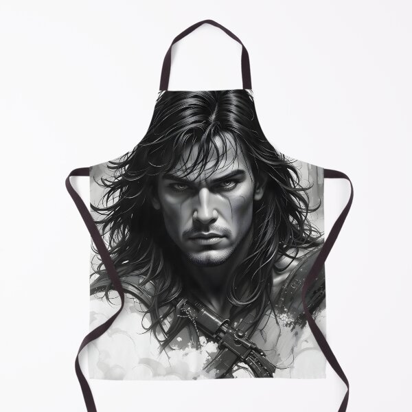 Item preview, Dark Conan Epic Battles Fantasy Black White Ink designed and sold by ART ATTACK ZONE.