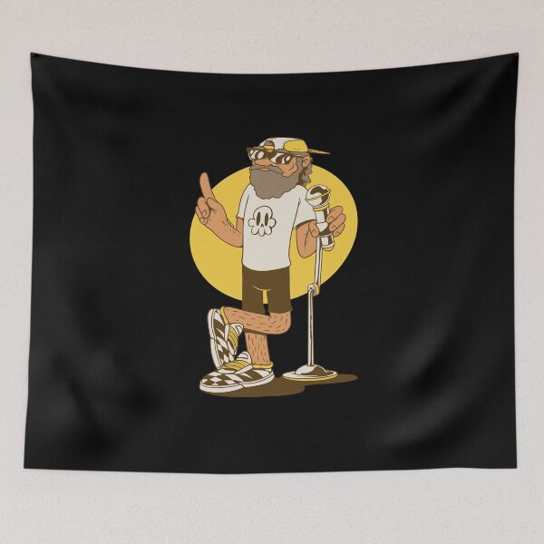 Item preview, Stand-Up Comedian with Microphone designed and sold by TurtleDojo.