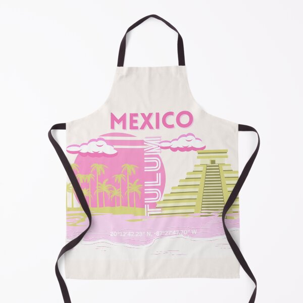 Item preview, Tulum, Mexico, Travel Art, Pink designed and sold by Magic Love Art Print.