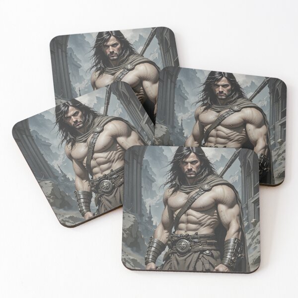 Item preview, Conan Power Epic Battles Fantasy Art designed and sold by ART ATTACK ZONE.