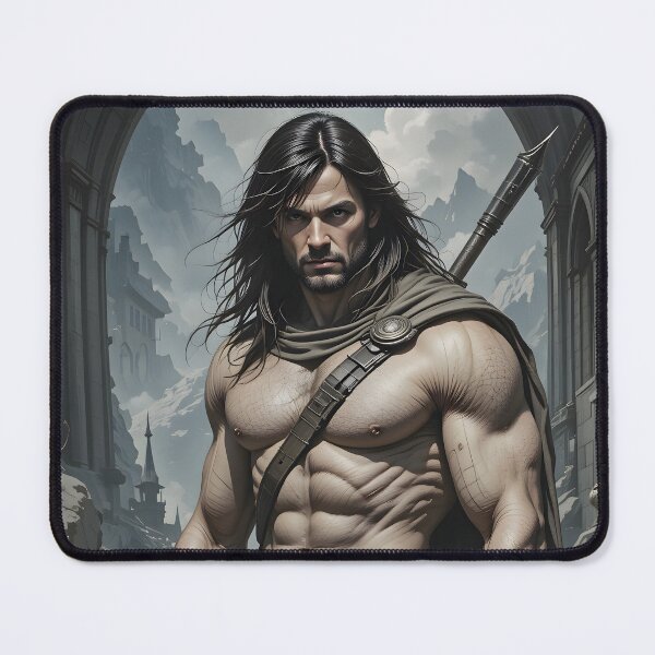 Item preview, Conan Power Epic Battles Fantasy Art designed and sold by ART ATTACK ZONE.