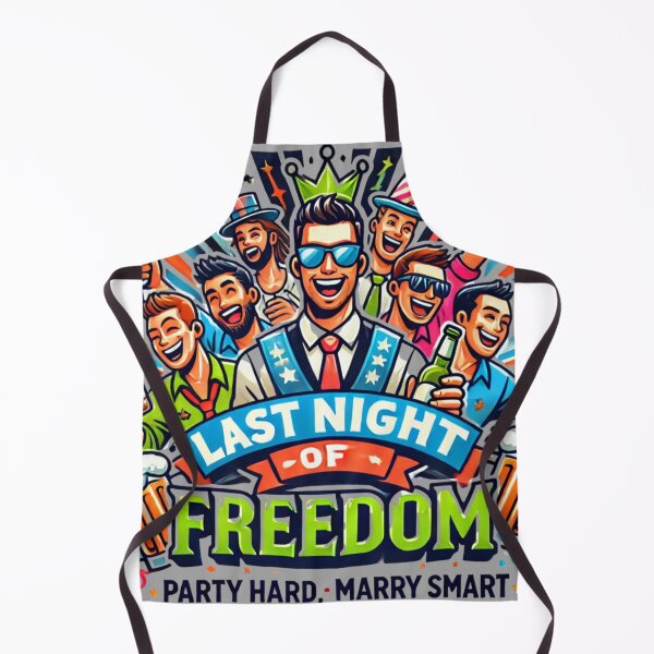 Item preview, Last Night of Freedom – Party Hard, Marry Smart with the Ultimate Stag Night Design designed and sold by BestDetailer.