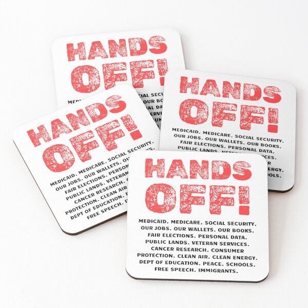 Item preview, Hands Off Protest Social Security And Medicare designed and sold by AniArtPL.