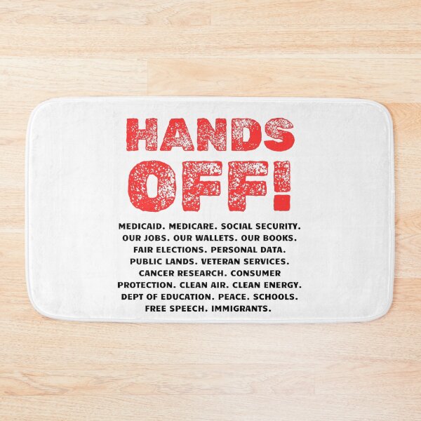 Item preview, Hands Off Protest Social Security And Medicare designed and sold by AniArtPL.