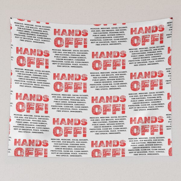 Item preview, Hands Off Protest Social Security And Medicare designed and sold by AniArtPL.