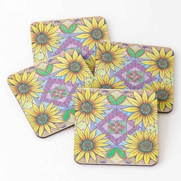 Item preview, Sunflower Mandala designed and sold by Yvi-art.