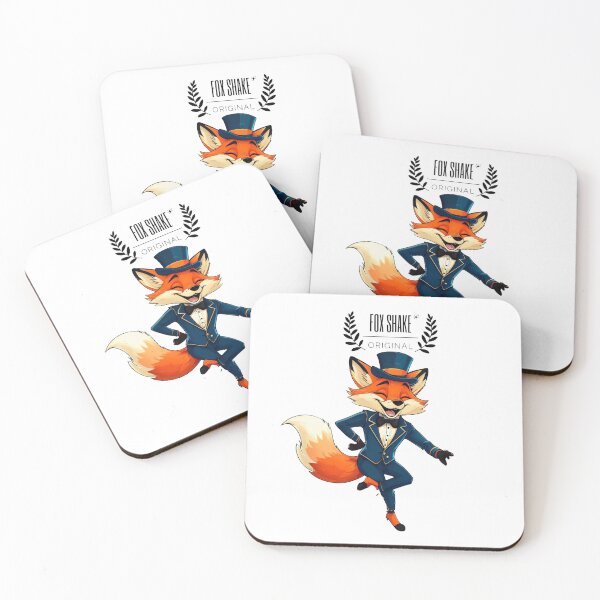 Artikelvorschau, Der Original Fox Shake – Retro Jazz Age Vintage Fox Design entworfen und verkauft von VibeVault12.