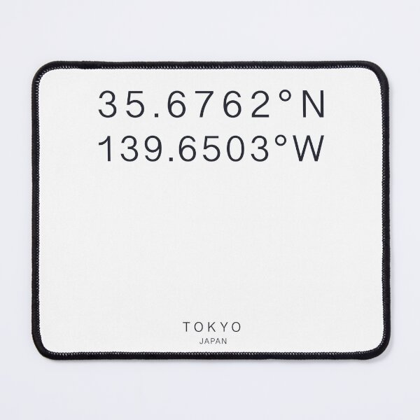 Item preview, Tokyo coordinates designed and sold by dudaoliveira.art.