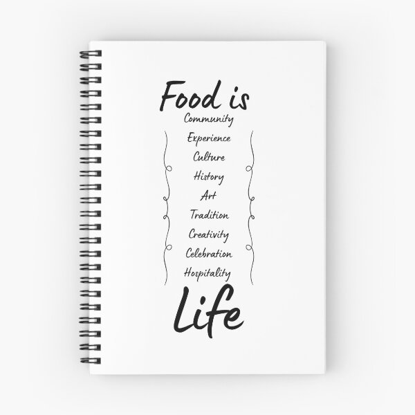 Item preview, Food is life designed and sold by MeerkatTeeCo.