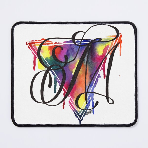 Item preview, Calligraphy Capital Initial M designed and sold by MenagerieMayhem.