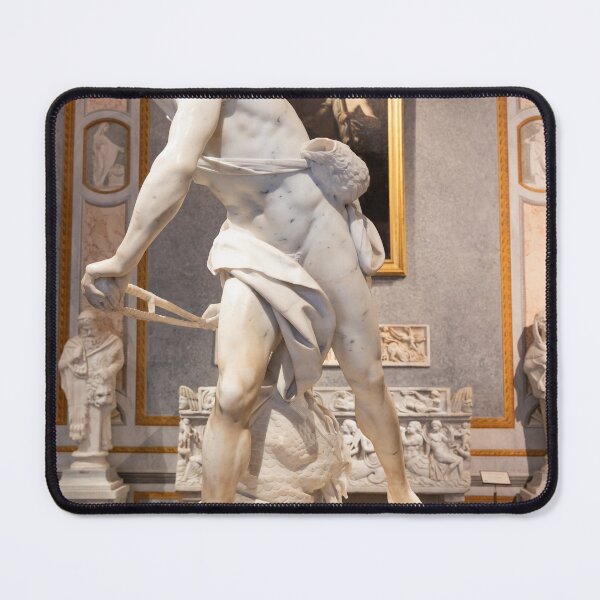 Item preview, Rome, Italy - Galleria Borghese museum - David by Gian Lorenzo Bernini designed and sold by Paolo Modena Photography    -   Fine Italian Art.