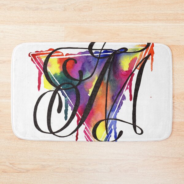 Item preview, Calligraphy Capital Initial M designed and sold by MenagerieMayhem.