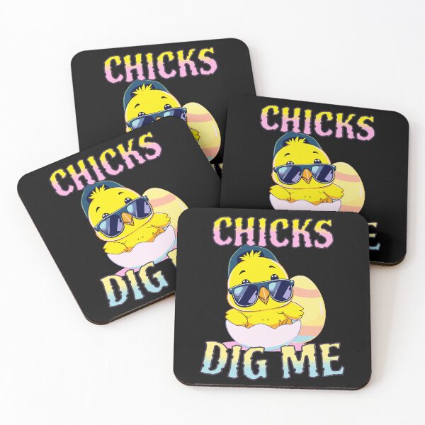 Item preview, Funny Easter Chick – Chicks Dig Me designed and sold by Fragy72.