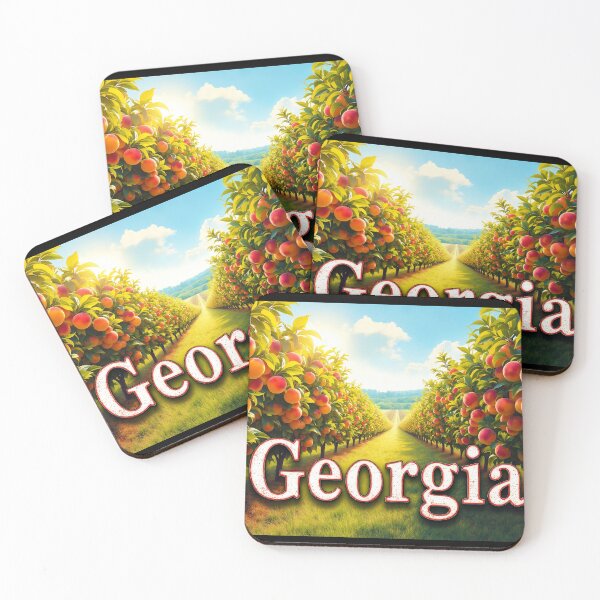 Item preview, Georgia - Peach Farm designed and sold by The Fluffy Monster.