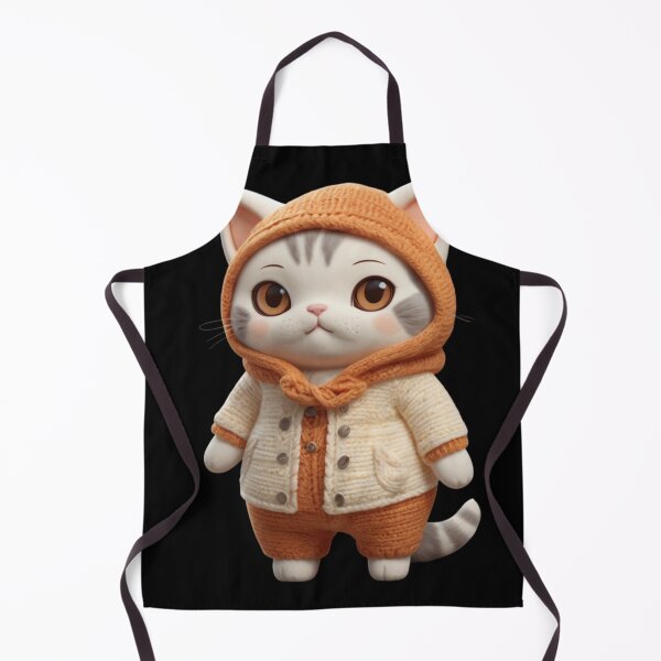 Item preview, Cute Chubby Cat in an Adorable Outfit – Cozy & Stylish Look designed and sold by Life is cat.