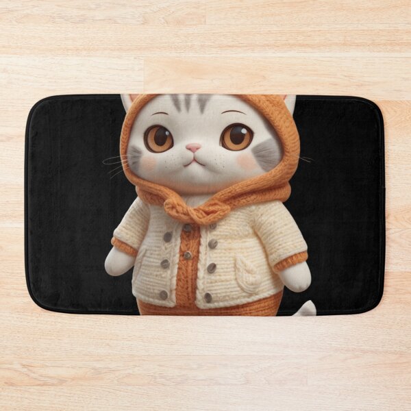 Item preview, Cute Chubby Cat in an Adorable Outfit – Cozy & Stylish Look designed and sold by Life is cat.
