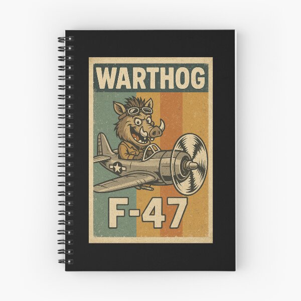Item preview, F-47 Warthog retro designed and sold by PosiVibes Co..