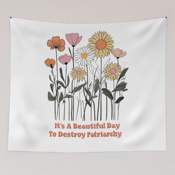 Item preview, It's A Beautiful Day To Destroy The Patriarchy Shirt, Feminist Shirt, Equality Shirt, Fundamental Rights Shirt, Women's Right Shirt designed and sold by theghostman99.