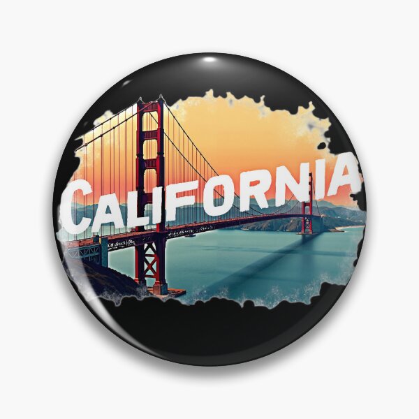 Item preview, California - Golden Gate Bridge designed and sold by The Fluffy Monster.
