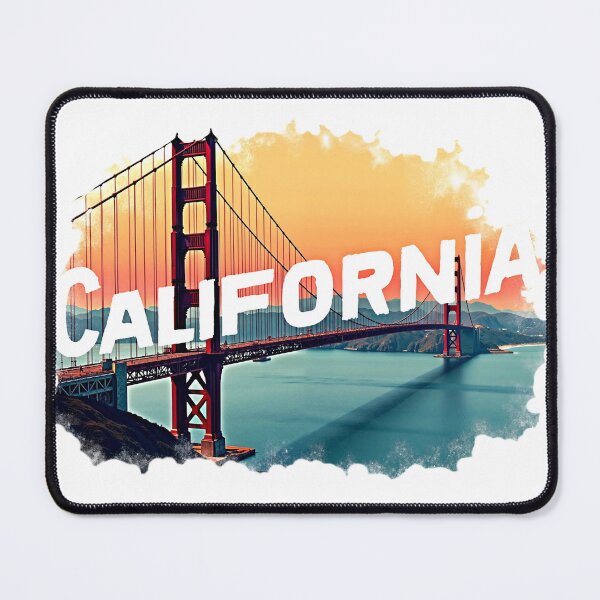 Item preview, California - Golden Gate Bridge designed and sold by The Fluffy Monster.