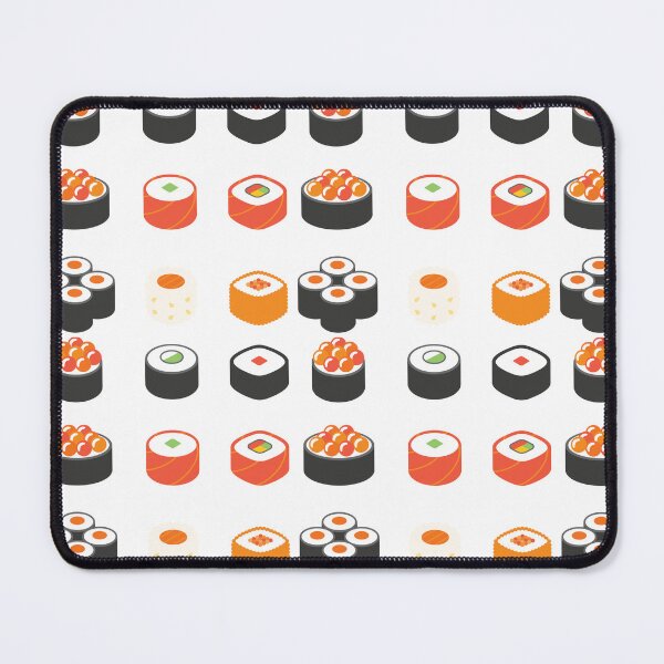 Item preview, Illustrated Japanese Sushi Rolls designed and sold by PIXEL POP DESIGNS - Beyond the Norm!.