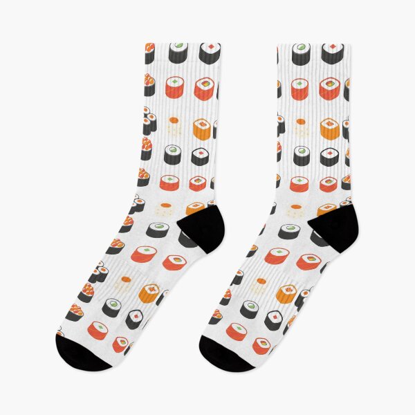 Item preview, Illustrated Japanese Sushi Rolls designed and sold by PIXEL POP DESIGNS - Beyond the Norm!.