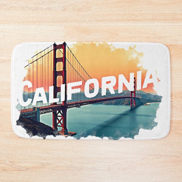 Item preview, California - Golden Gate Bridge designed and sold by The Fluffy Monster.