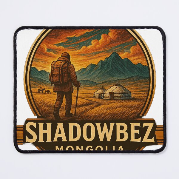 Item preview, Mongolia Shadowbez Adventure Travel designed and sold by Shadowbez.